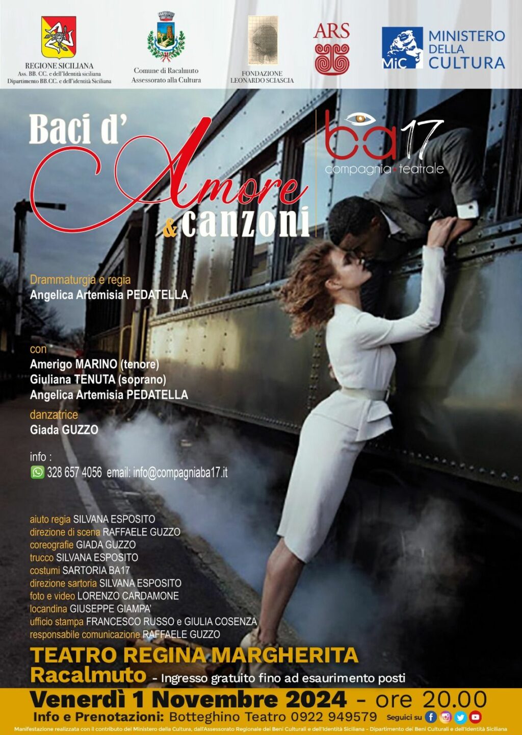 baci d'amore e canzoni