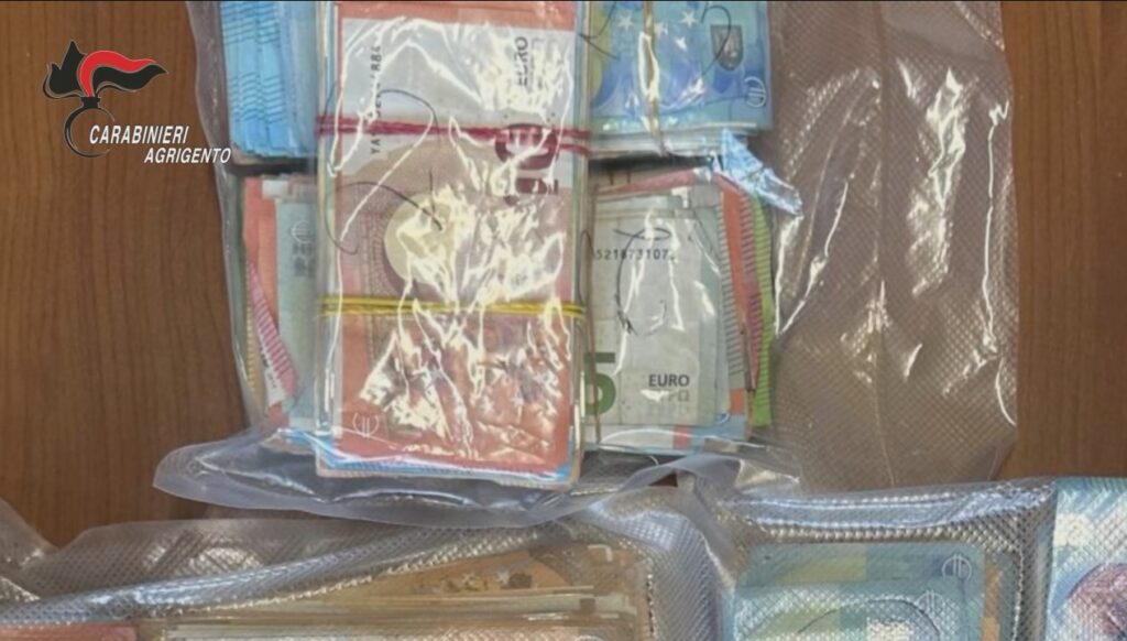 sequestro soldi Villaseta