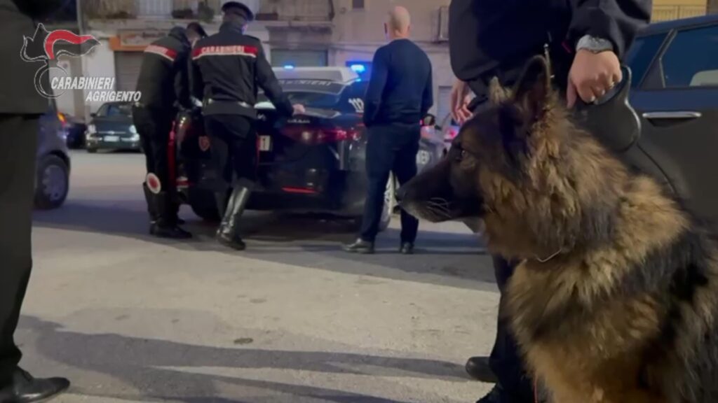 controlli carabinieri Agrigento